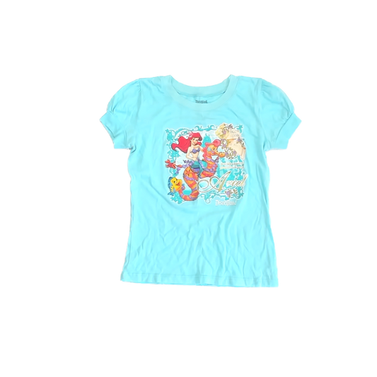 Disney Girls Aqua T-Shirt Size: 12-14 Years* Aqua