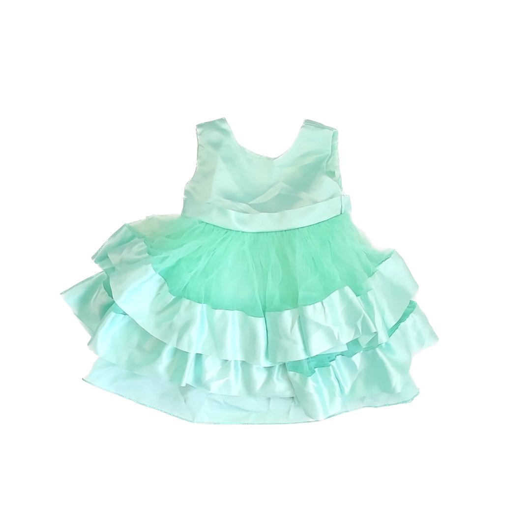 Unknown Girls Aqua Special Occasion Dress Size: 2=3T Aqua