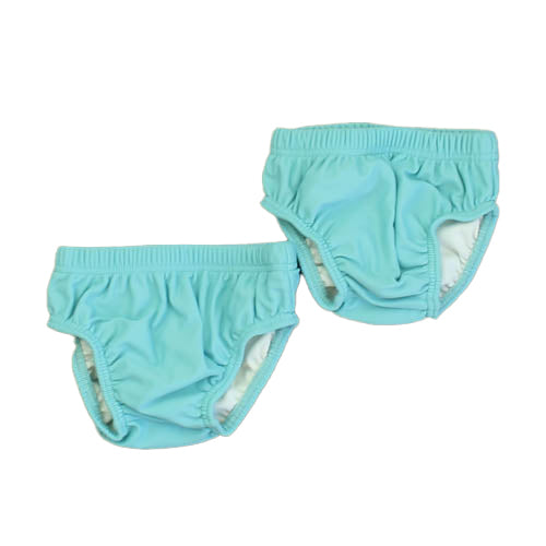 Primary.com Boys Aqua 1-piece Swimsuit Size: 3-6 Months