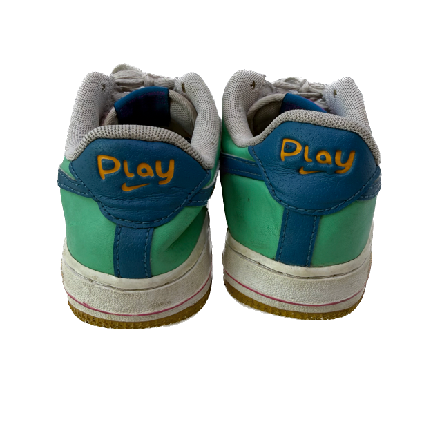 Nike Unisex Aqua Sneakers Size: Youth 2 Aqua