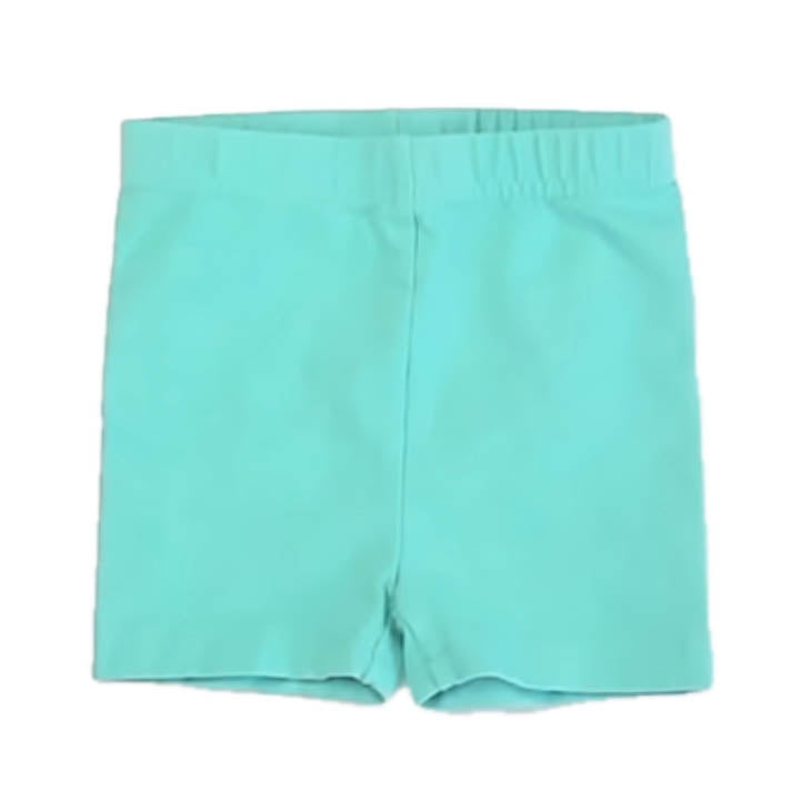 Hanna Andersson Girls Aqua Shorts Size: 18-24 Months Aqua