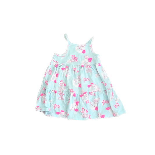 Cat & Jack Girls Aqua Sun Dress Size: 3T Aqua