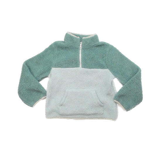 Cat & Jack Girls Aqua Fleece Size: 6 Years Aqua