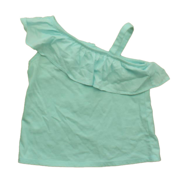 Janie and Jack Girls Aqua Tank Top Size: 3T Aqua