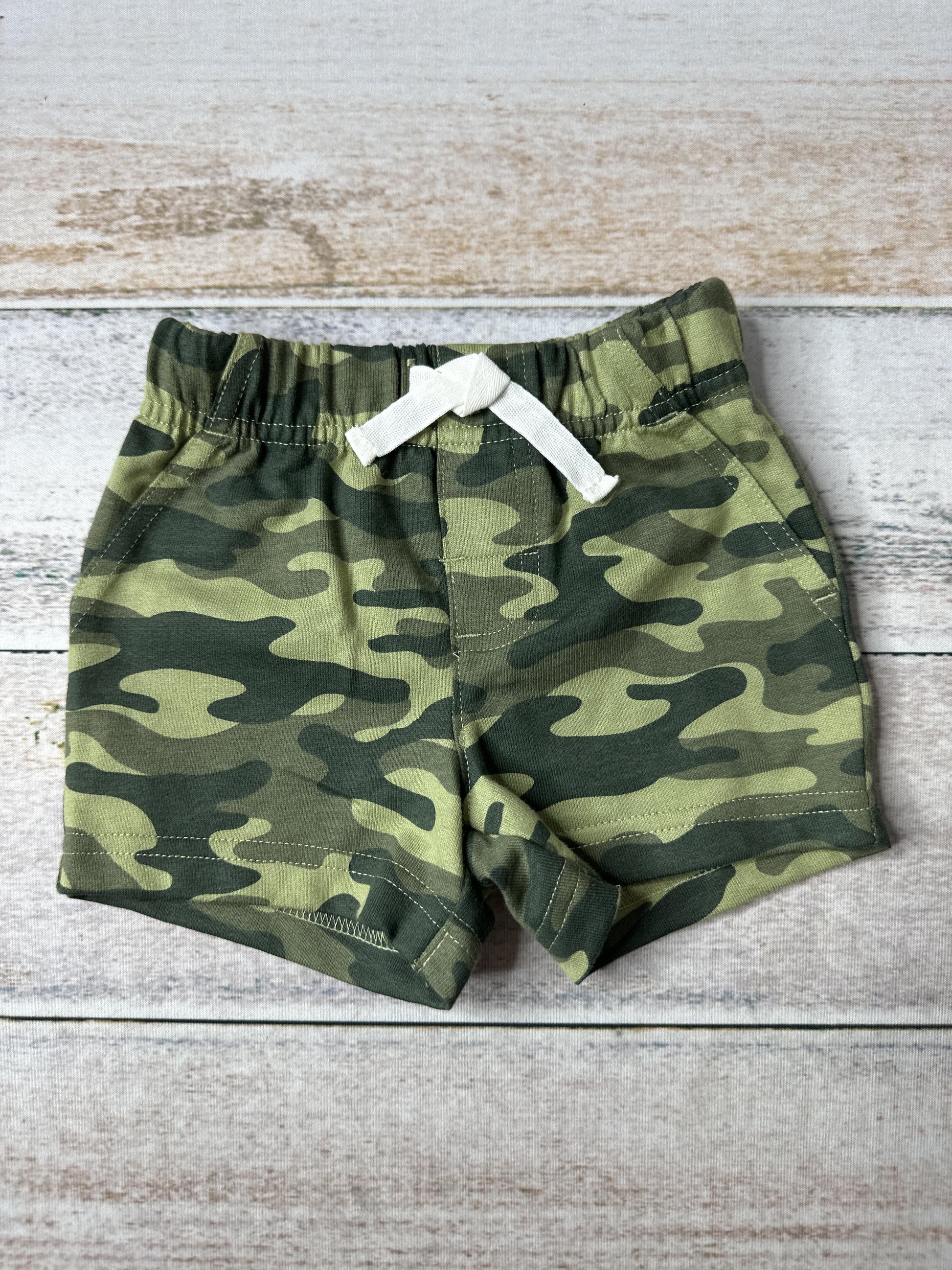 Carters Boys Army Green | Camo Shorts Size: 6 months Army Green | Camo