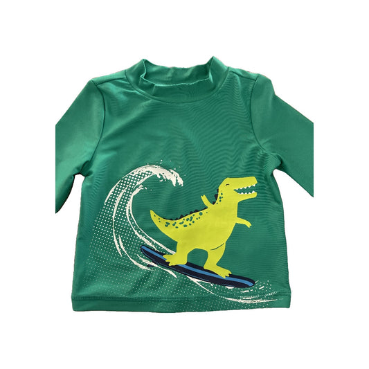 Carters Boys Army Green | Dinosaur Swimwear Size: 6 months Army Green | Dinosaur