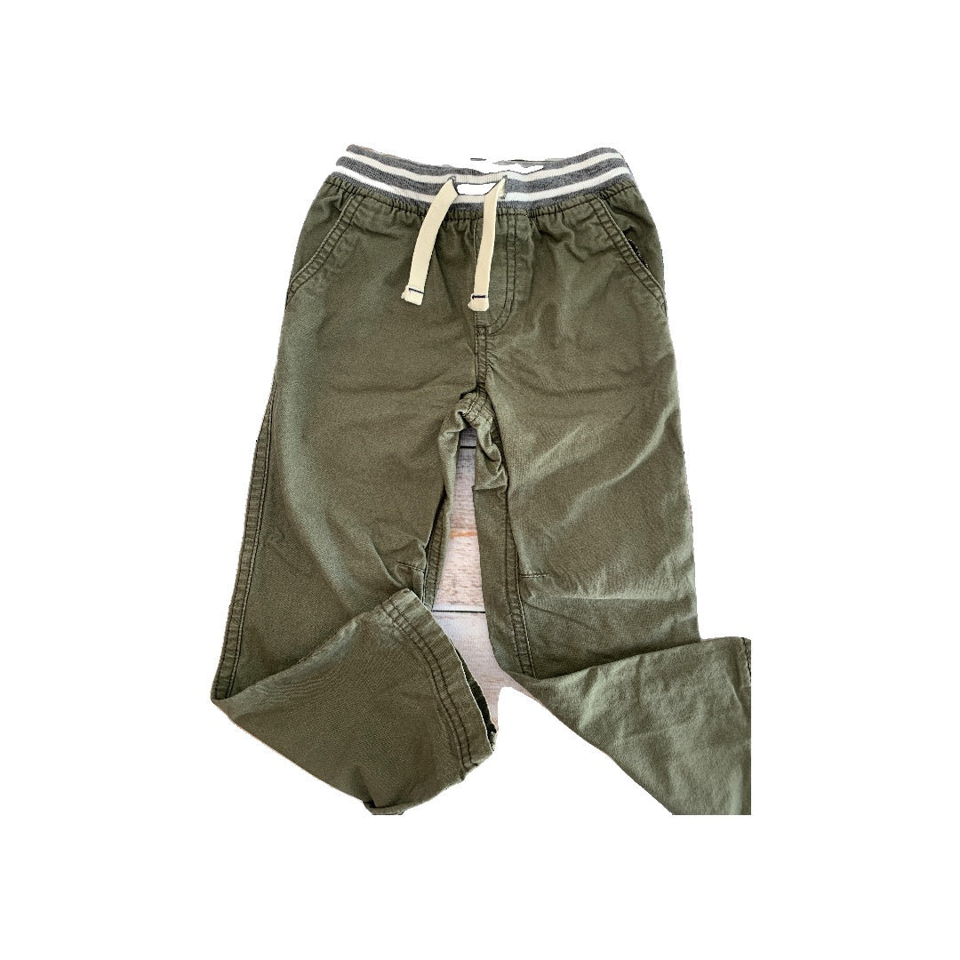 Boys Army Green | Grey Pants Size: 4T Army Green | Grey