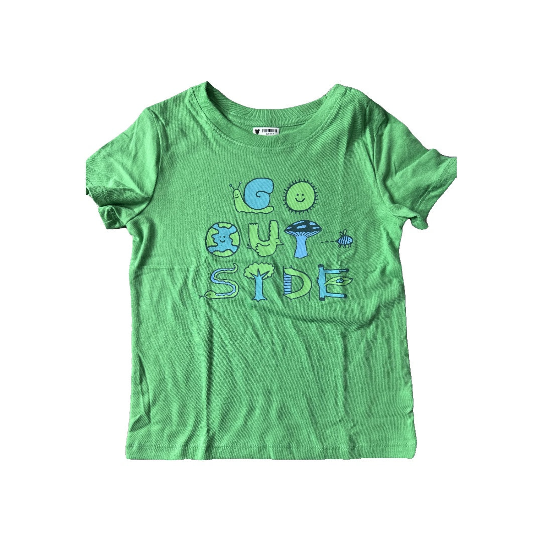 Cat & Jack Unisex Army Green | light green T-Shirt Size: 4T Army Green | light green