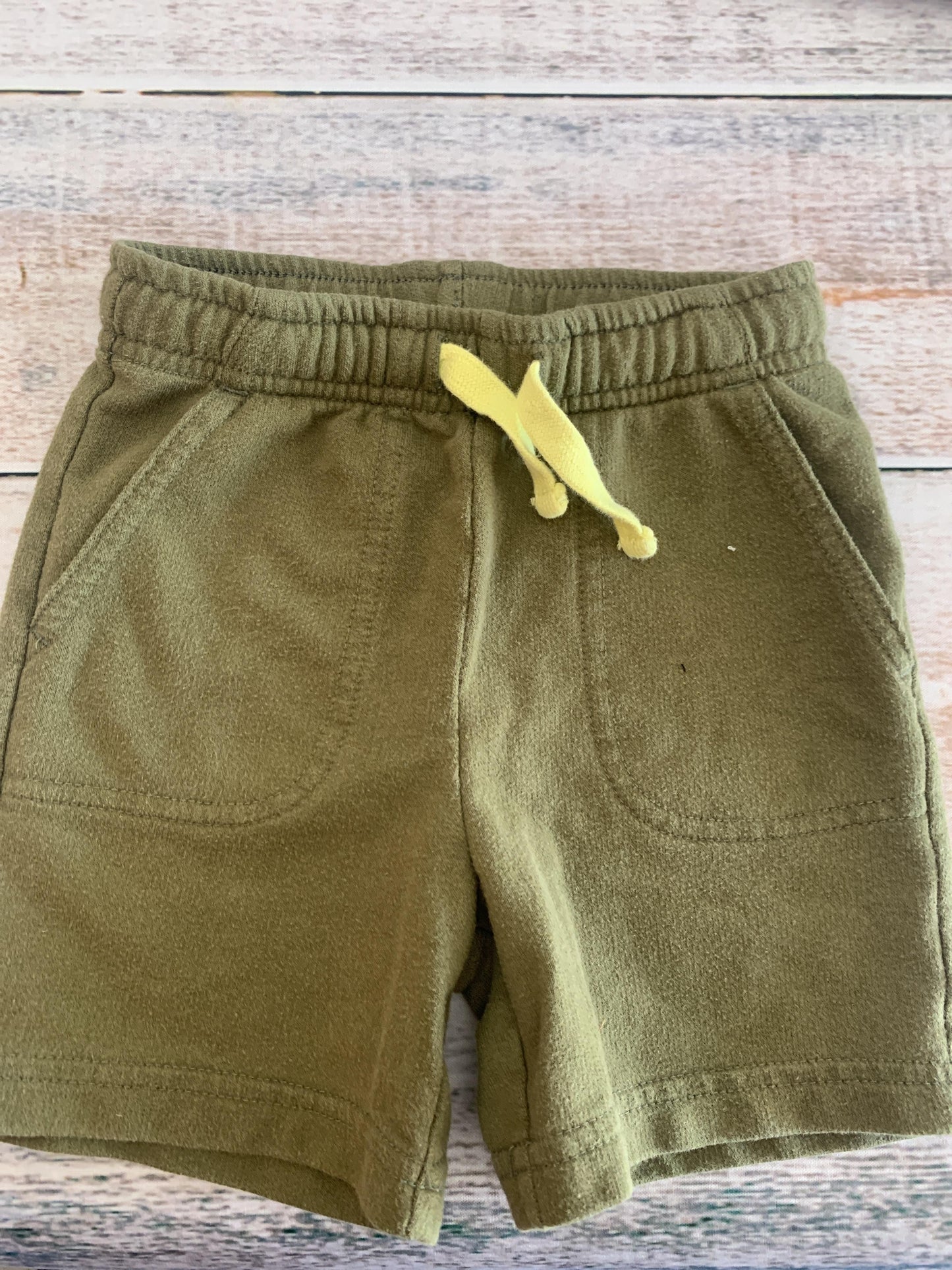 Cat & Jack Boys Army Green Shorts Size: 2T Army Green