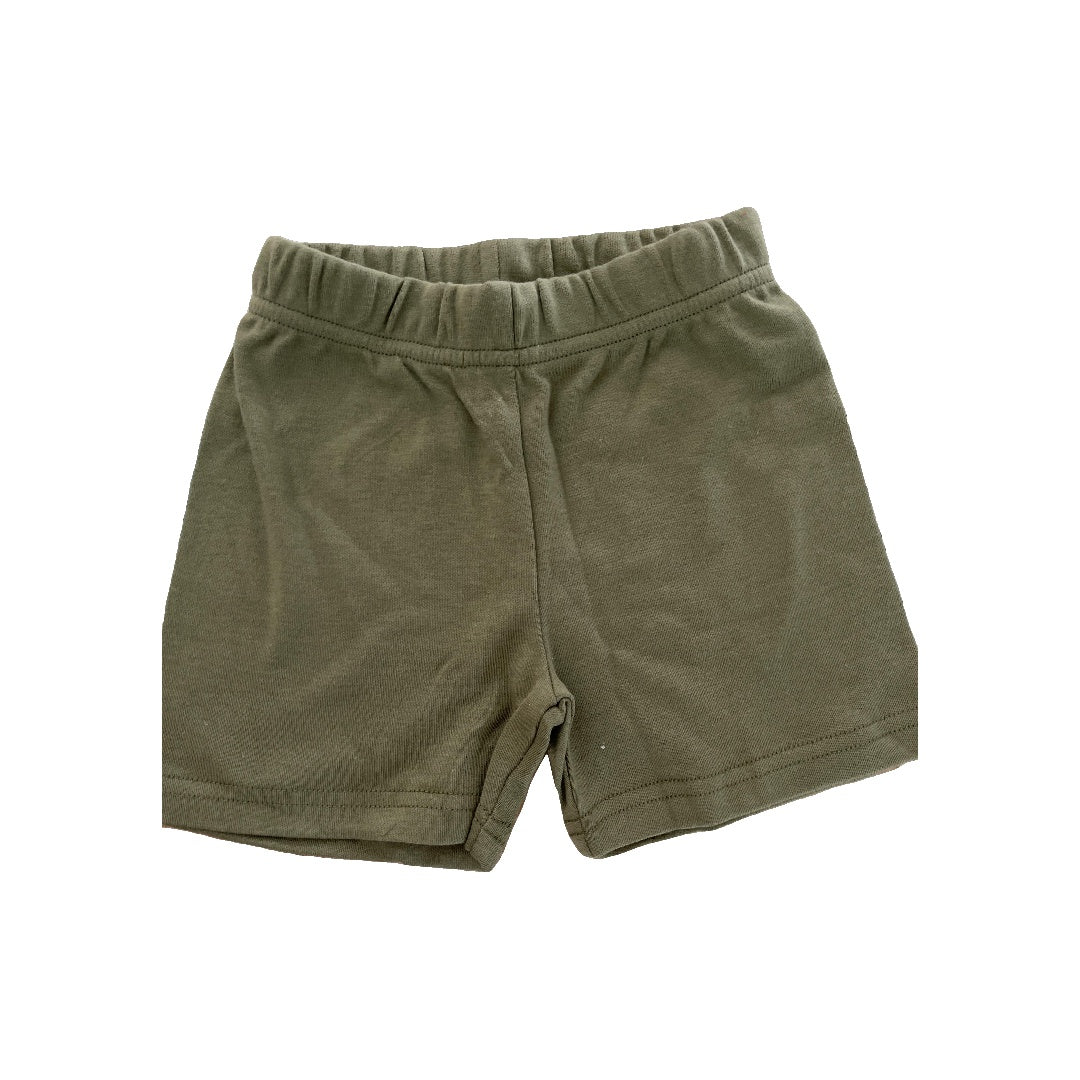 O2 Baby Unisex Army Green Shorts Size: 6-12 months Army Green