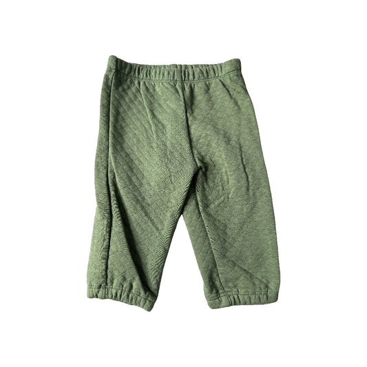 Little Me Unisex Army Green Pants Size: 9 months Army Green