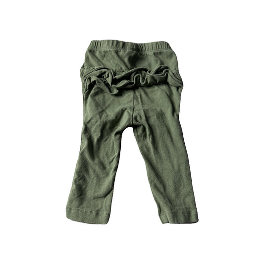 Old Navy Girls Army Green Pants Size: 6-12 months Army Green