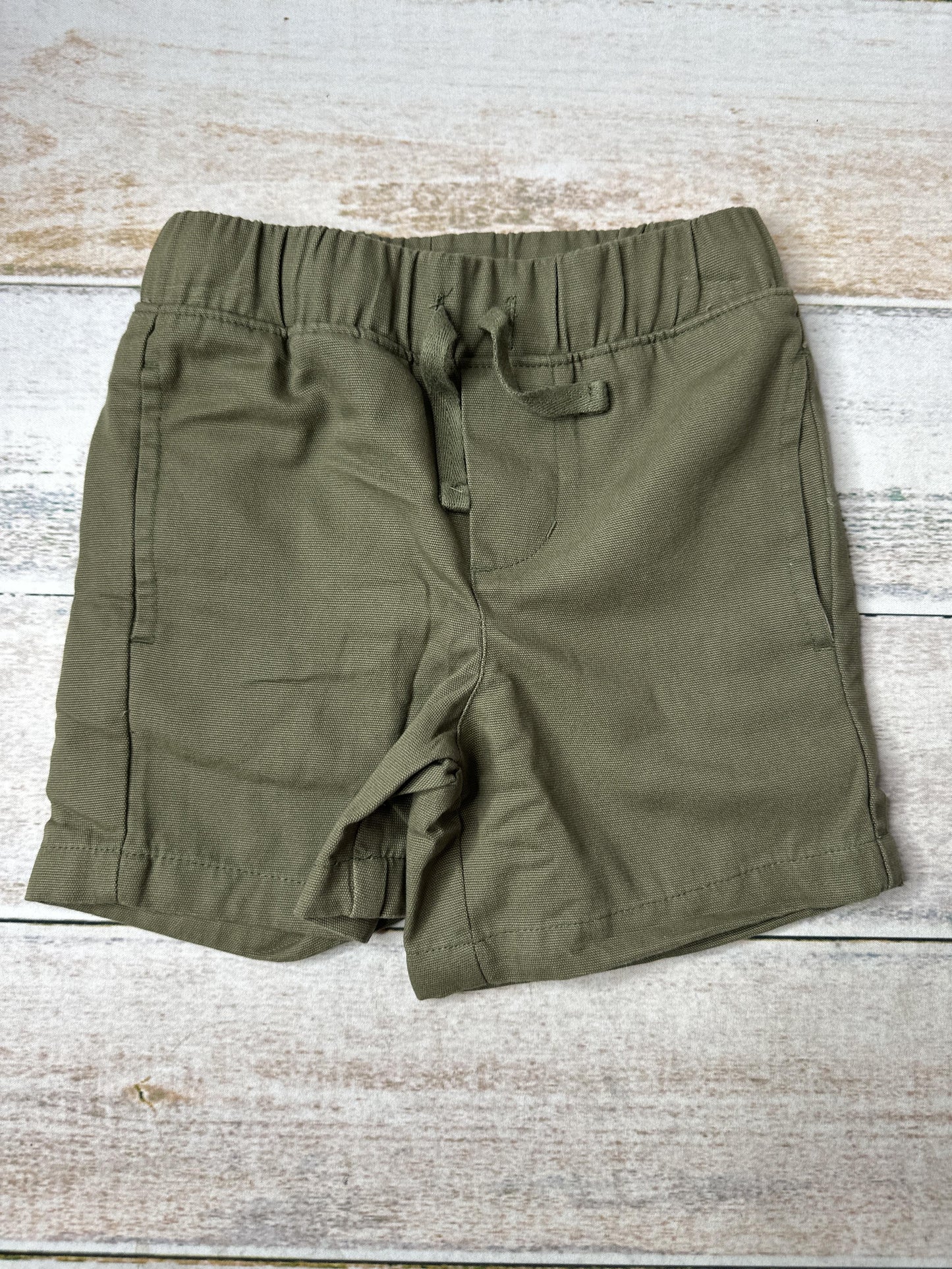 Harper Canyon Boys Army Green Shorts Size: 3T Army Green