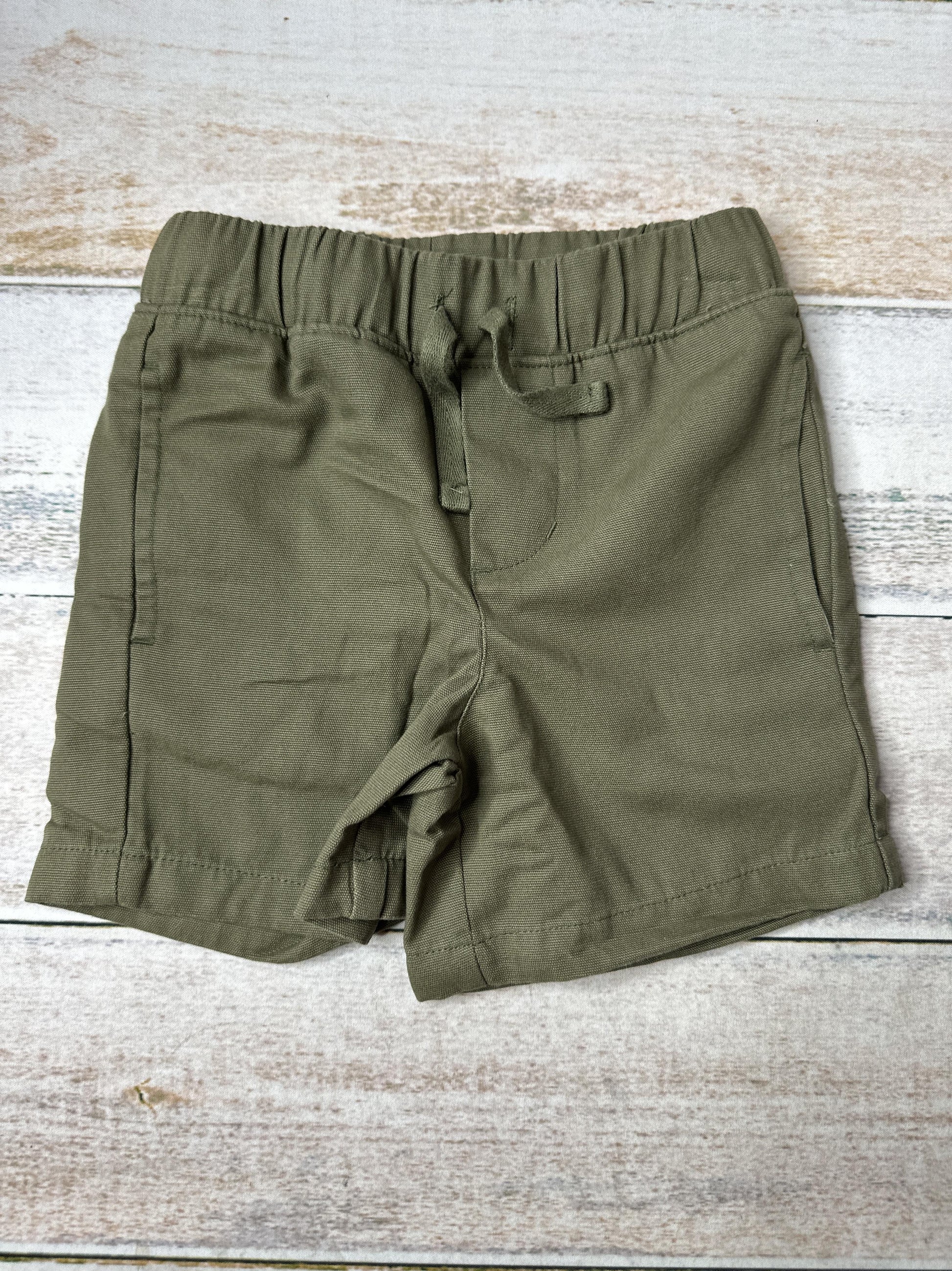 Harper Canyon Boys Army Green Shorts Size: 3T Army Green