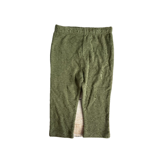 Little Me Girls Army Green Pants Size: 9 months Army Green