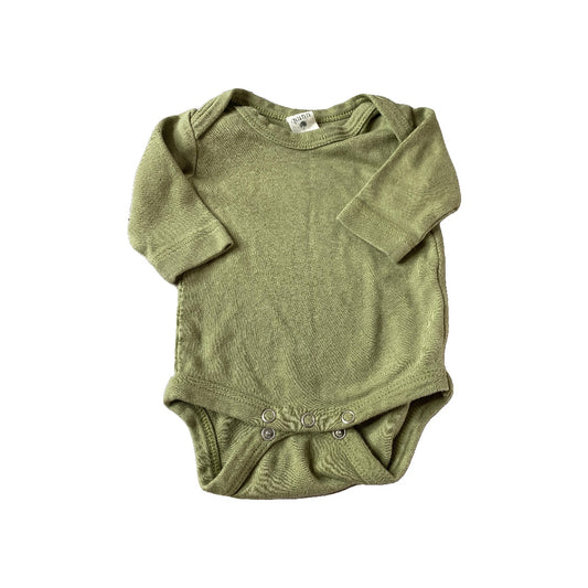 Kate Quinn Boys Army Green Onesie Size: 0-3 months Army Green