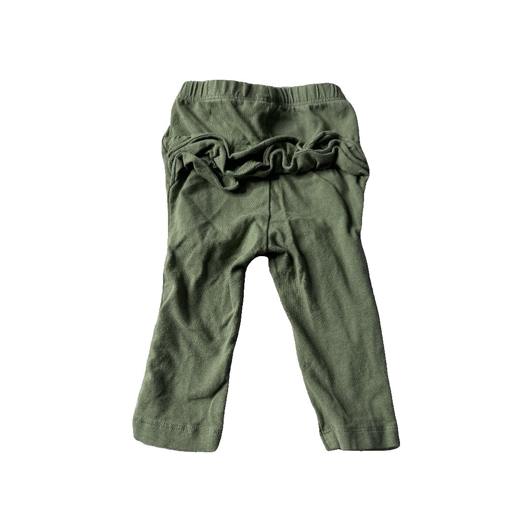 Old Navy Girls Army Green Pants Size: 6-12 months Army Green