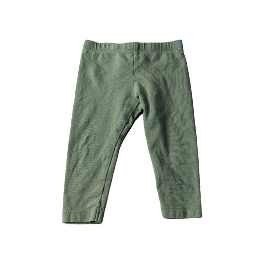 Colored Organics Unisex Army Green Pants Size: 12-18 months Army Green