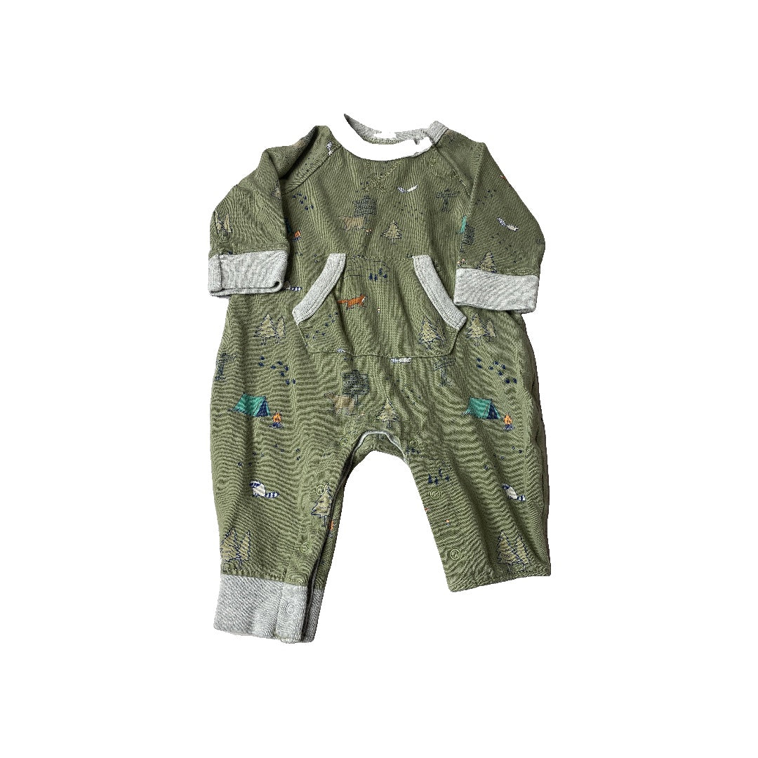 Gap Boys Army Green Long Sleeve Outfit Size: 3-6 months Army Green