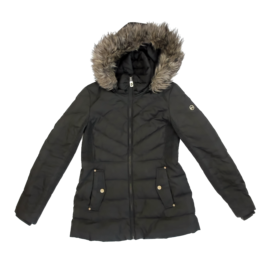 Michale Kors Girls Army Green Winter Coat Size: S Army Green