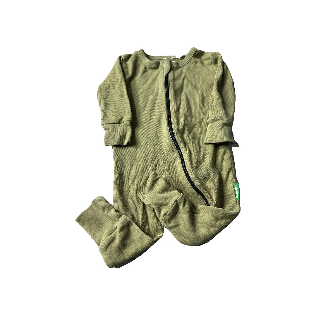 Parade Unisex Army Green Pajamas Size: 9 months Army Green