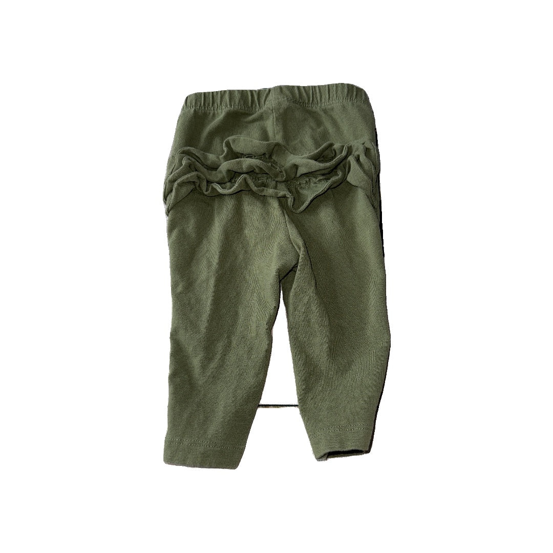 Old Navy Girls Army Green Pants Size: 3-6 months Army Green