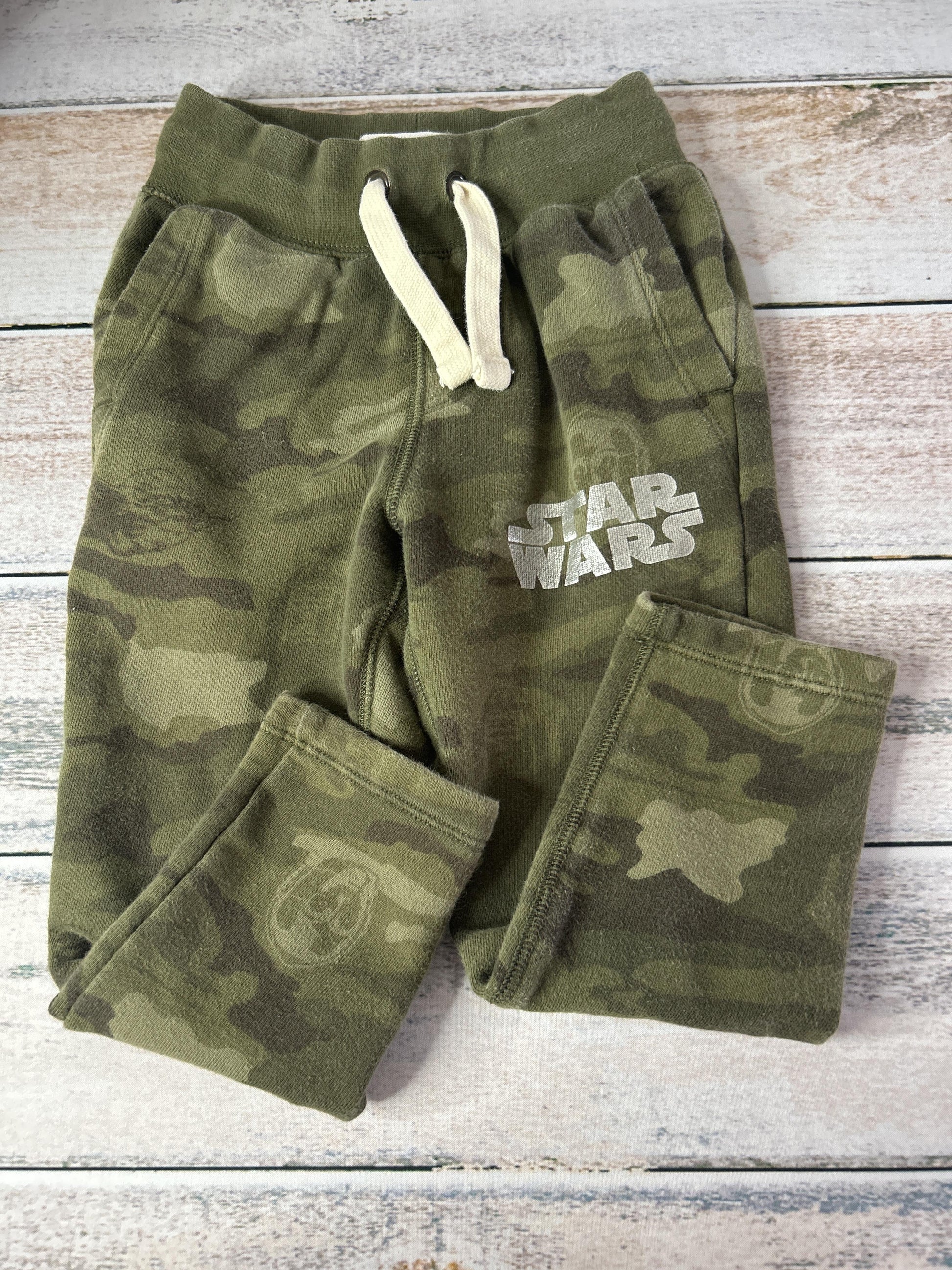 Boys Army Green Athletic Pants Size: 4T Army Green