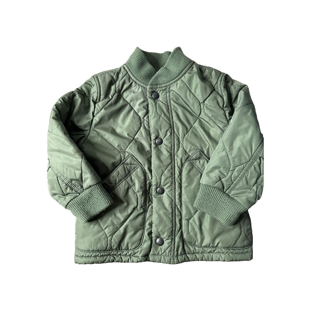 Gap Unisex Army Green Jacket Size: 2 years Army Green