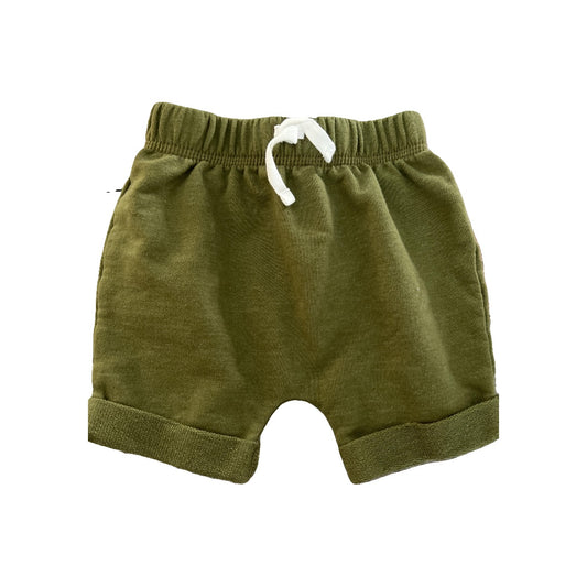 Cat & Jack Boys Army Green Shorts Size: 3-6 months Army Green