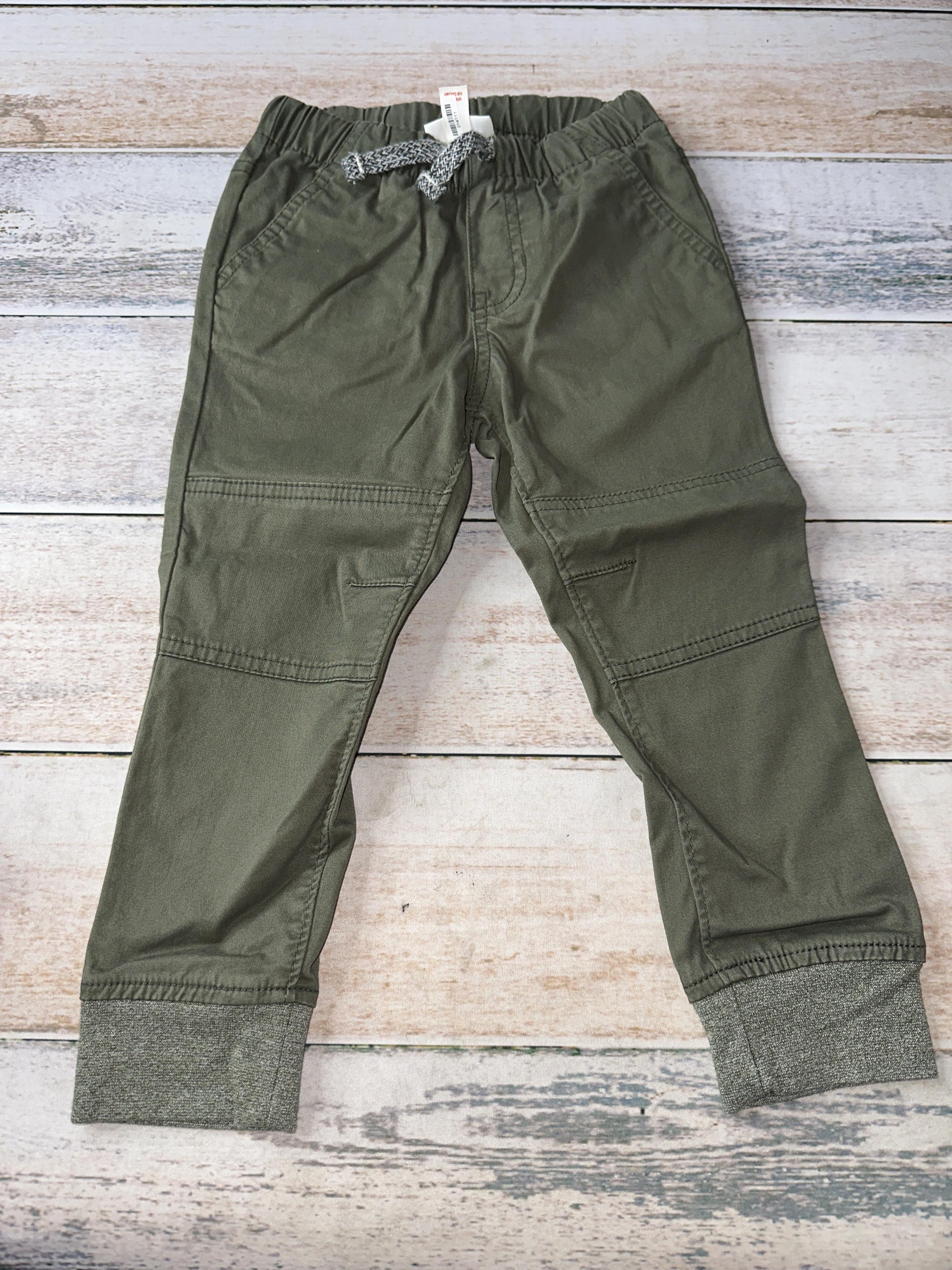 Cat & Jack Boys Army Green Pants Size: 3T Army Green