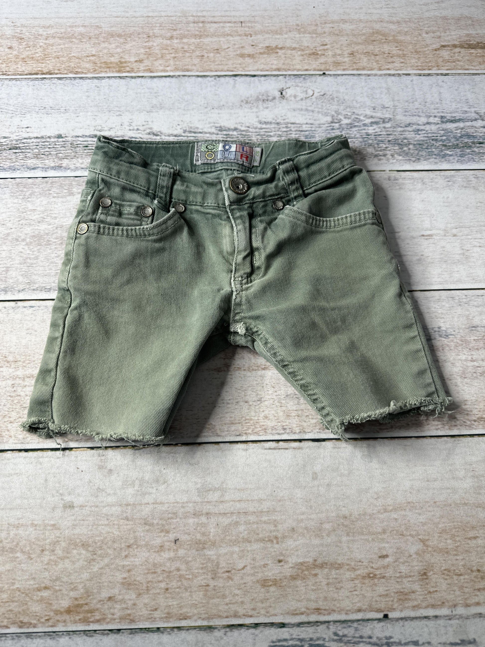 Blue Effect Unisex Army Green Shorts Size: 24 months Army Green