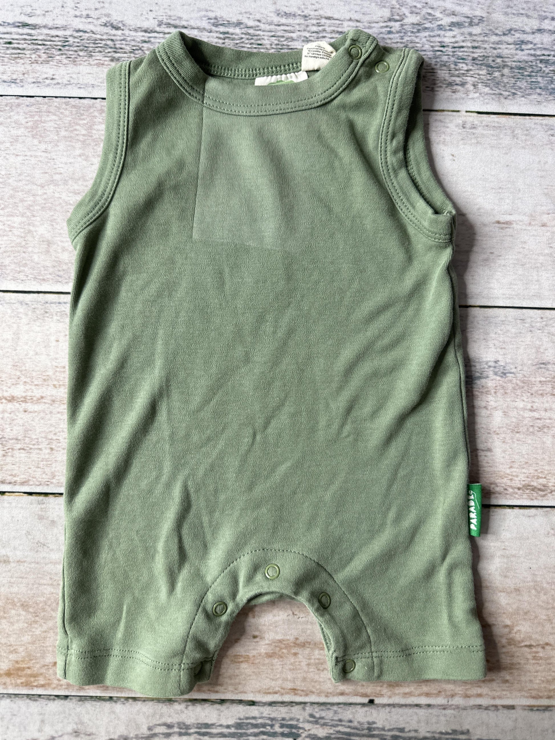 Parade Unisex Army Green Romper Size: 3-6 months Army Green