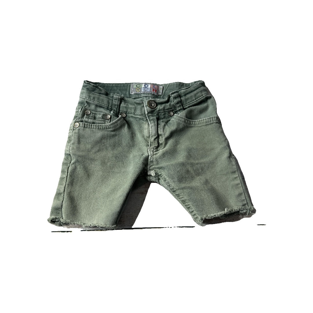 Blue Effect Unisex Army Green Shorts Size: 24 months Army Green