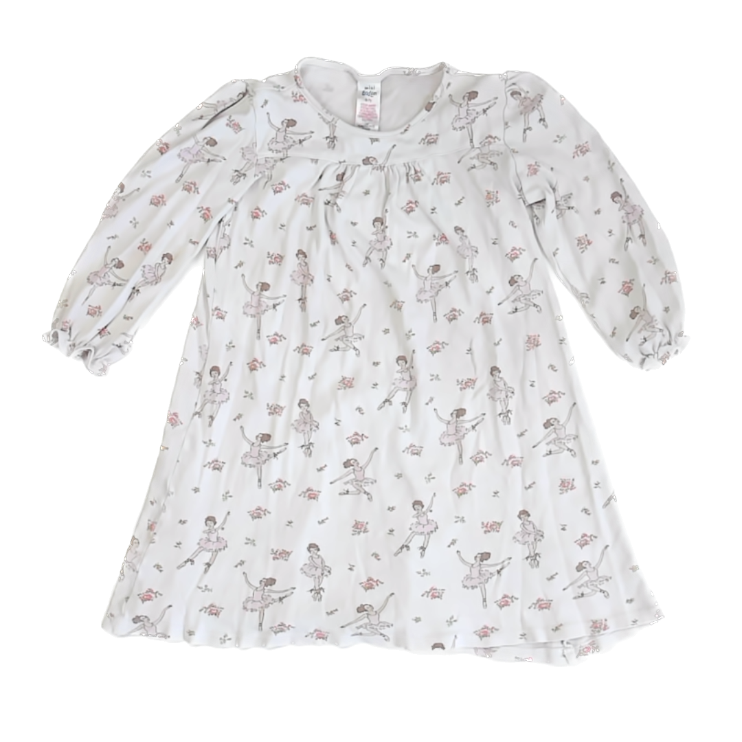 Mini Boden Girls Ballerina Nightgown Size: 6-7 Years Ballerina
