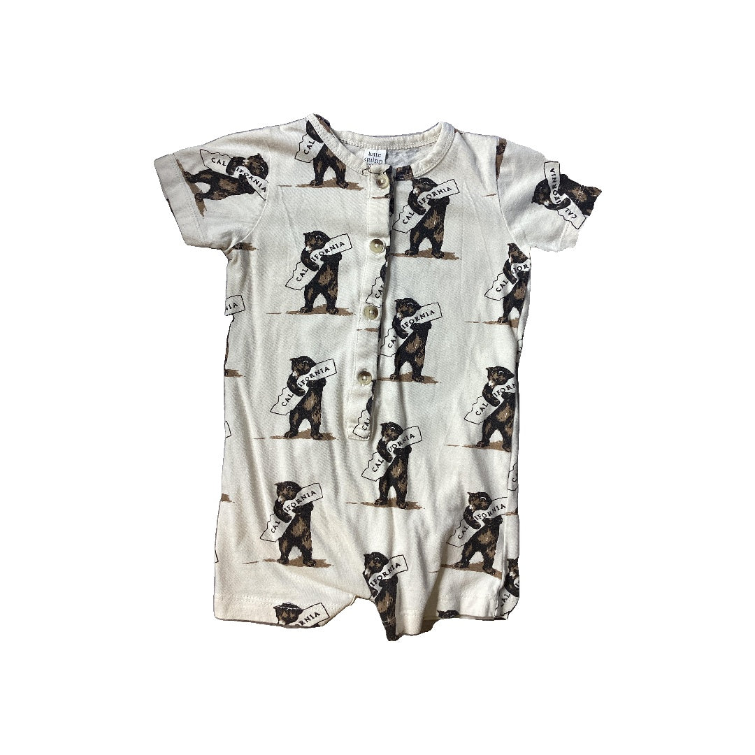 Kate Quinn Unisex bears | cream Romper Size: 2T bears | cream