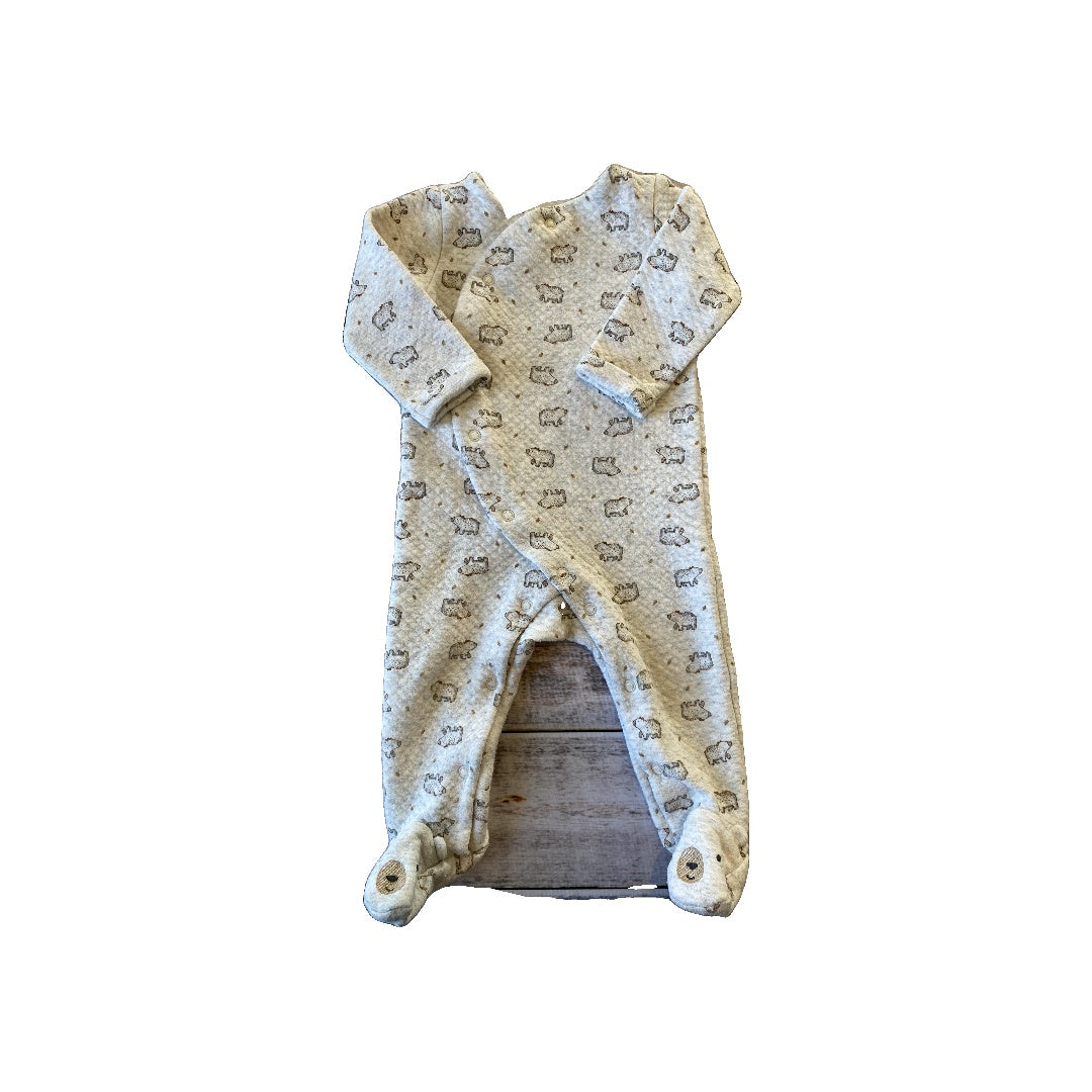 Carters Unisex Beige | bears Pajamas Size: 9 months Beige | bears
