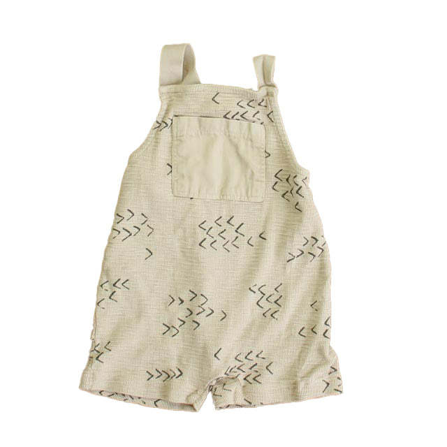 Zara Boys Beige | Black Romper Size: 6-9 Months