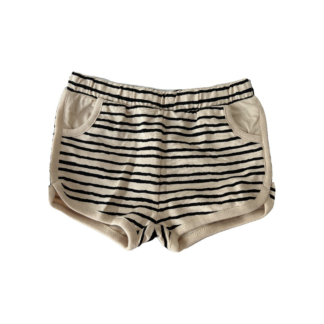 Open Edit Unisex Beige | Brown Shorts Size: 12 months Beige | Brown