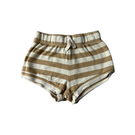 Colored Organics Unisex Beige | Brown Shorts Size: 2T Beige | Brown