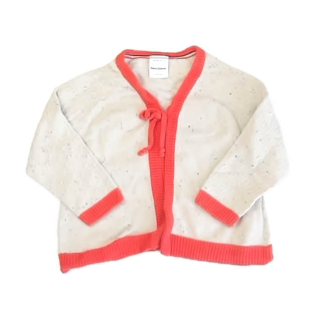 Hanna Andersson Girls Beige | Orange Cardigan Size: 2T Beige | Orange