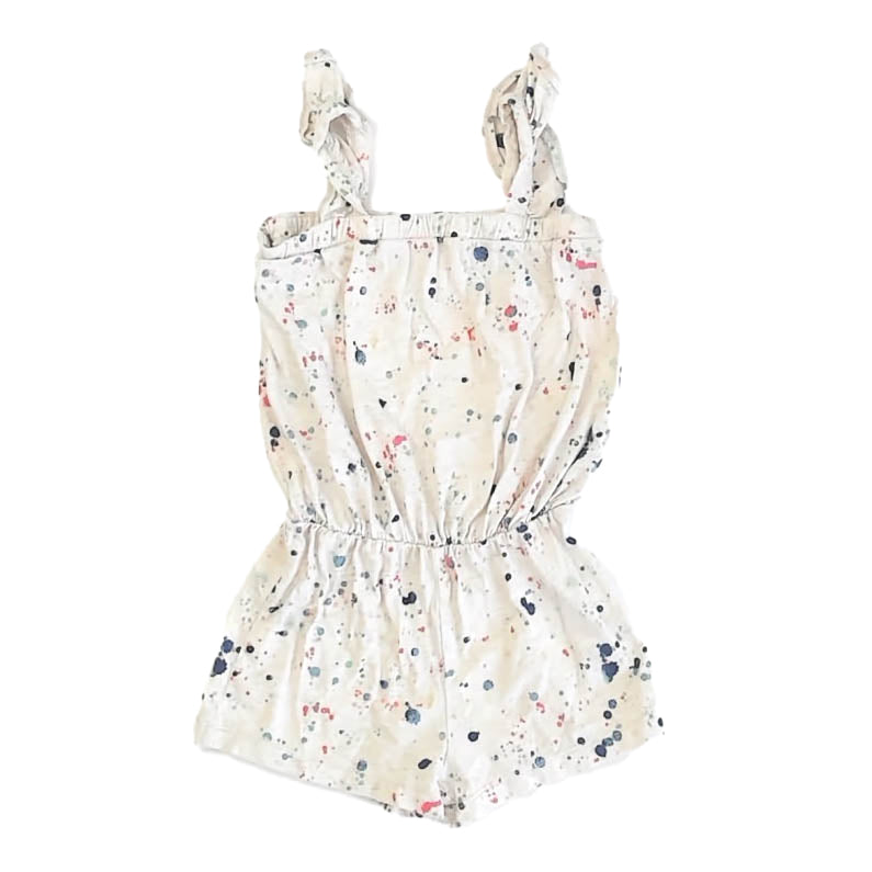 Gap Girls Beige Paint Romper Size: 3T Beige Paint
