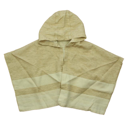 Zara Girls Beige Stripe Poncho Size: 4-5T