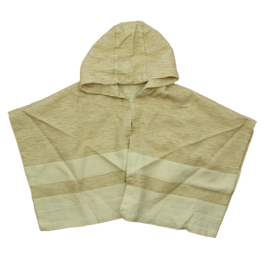 Zara Girls Beige Stripe Poncho Size: 4-5T Beige Stripe