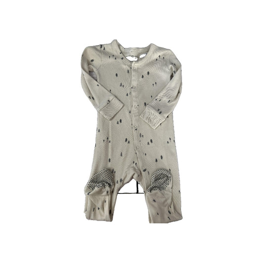 Colored Organics Unisex Beige | trees Long Sleeve Outfit Size: 6-12 months Beige | trees