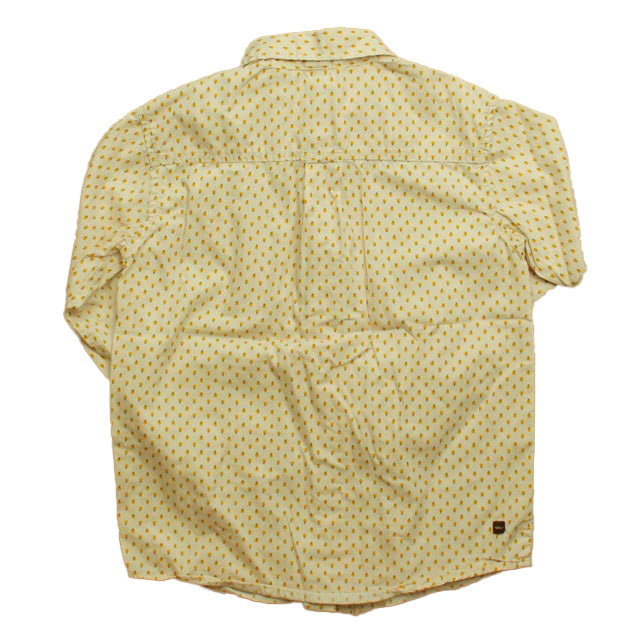 Tea Boys Beige | Yellow Button Down Long Sleeve Size: 8 Years