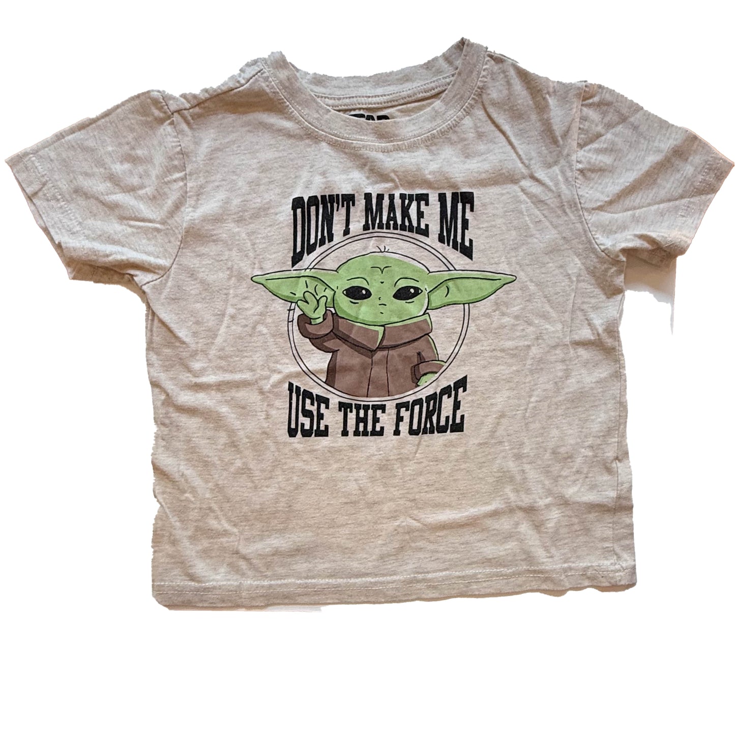 Star Wars Boys Beige Yoda T-Shirt Size: 5-6 Years Beige Yoda