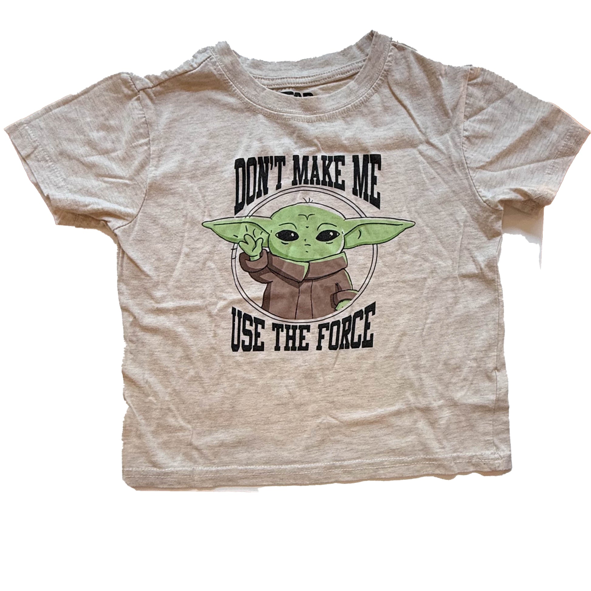 Star Wars Boys Beige Yoda T-Shirt Size: 5-6 Years Beige Yoda