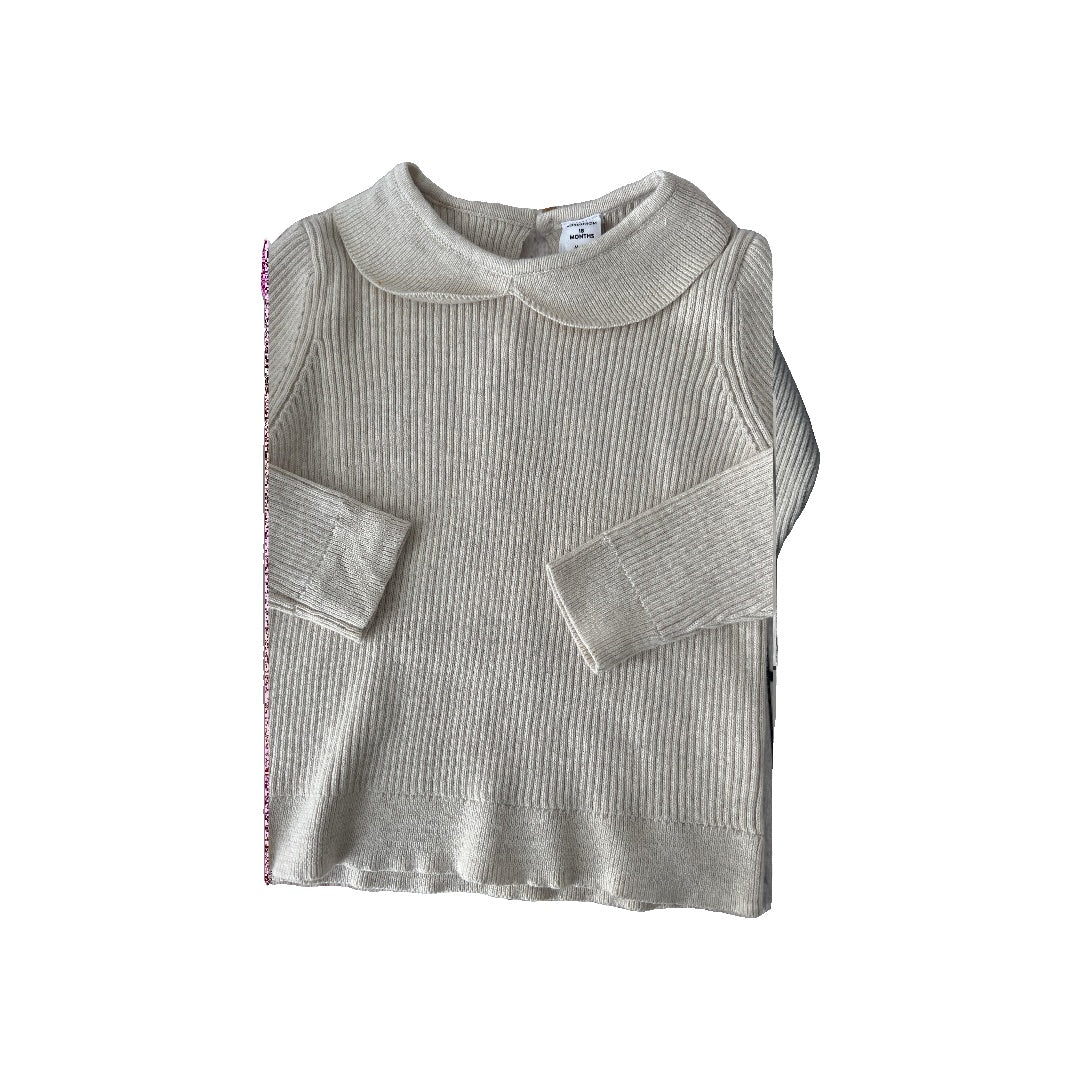 Nordstrom Girls Beige Long Sleeve Shirt Size: 18 months Beige