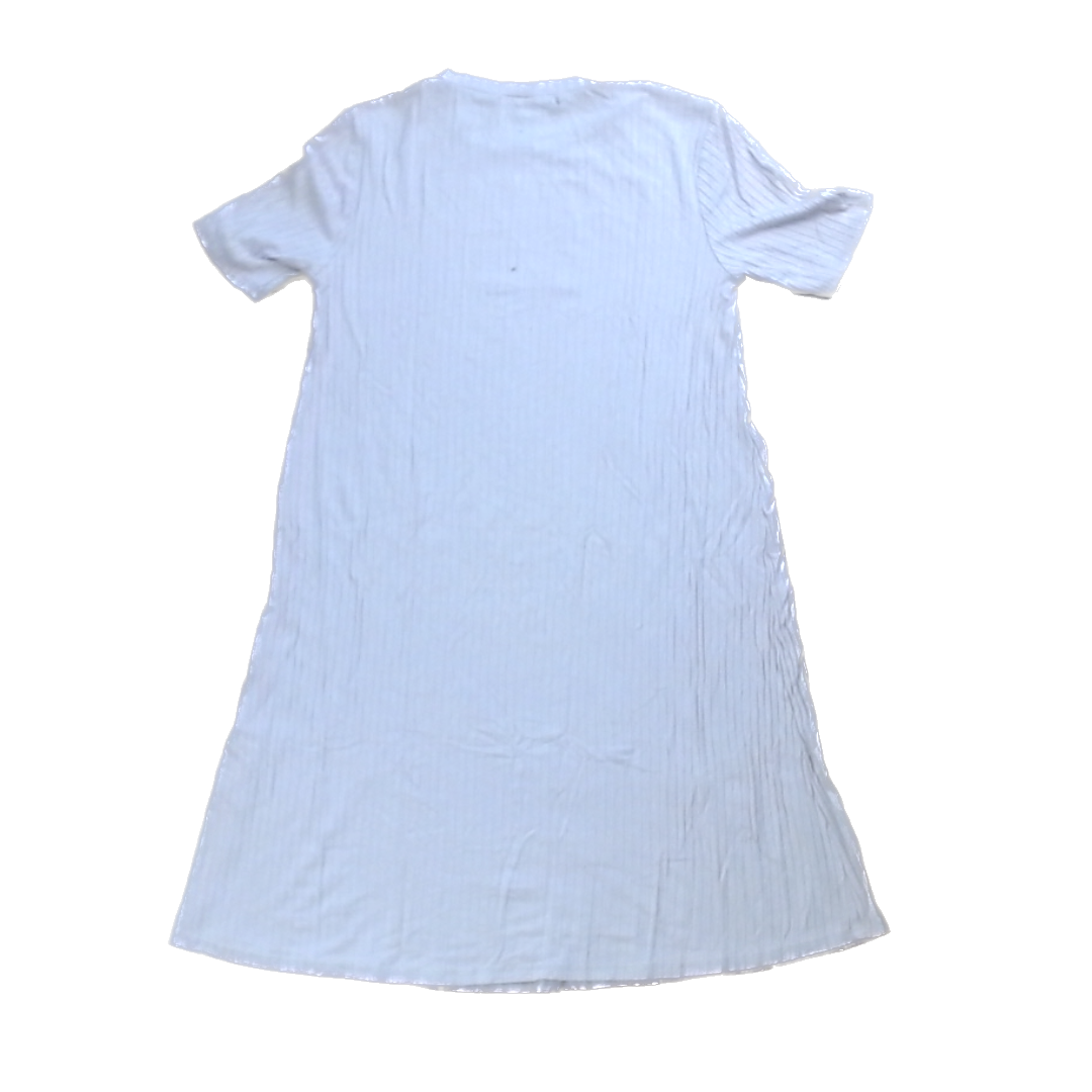 Forever 21 Girls Beige Dress Size: 12 Years Beige