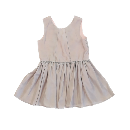 Catherine Malandrino Girls Beige Dress Size: 6 Years Beige
